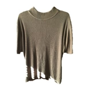 *90's Ribbed Mockneck Sweater